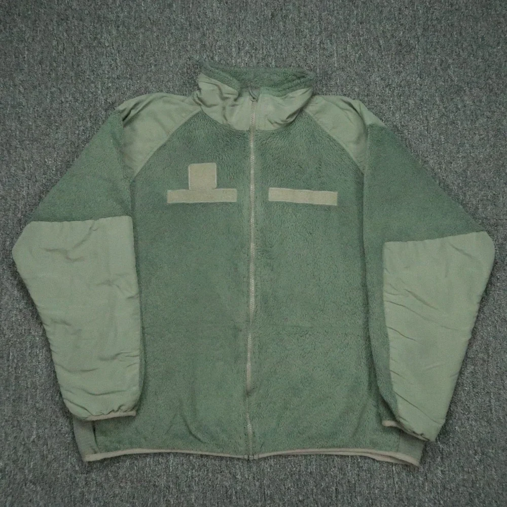 VINTAGE Peckham Jacket Mens Large Green Regular Polartec‎ Cold Weather Military